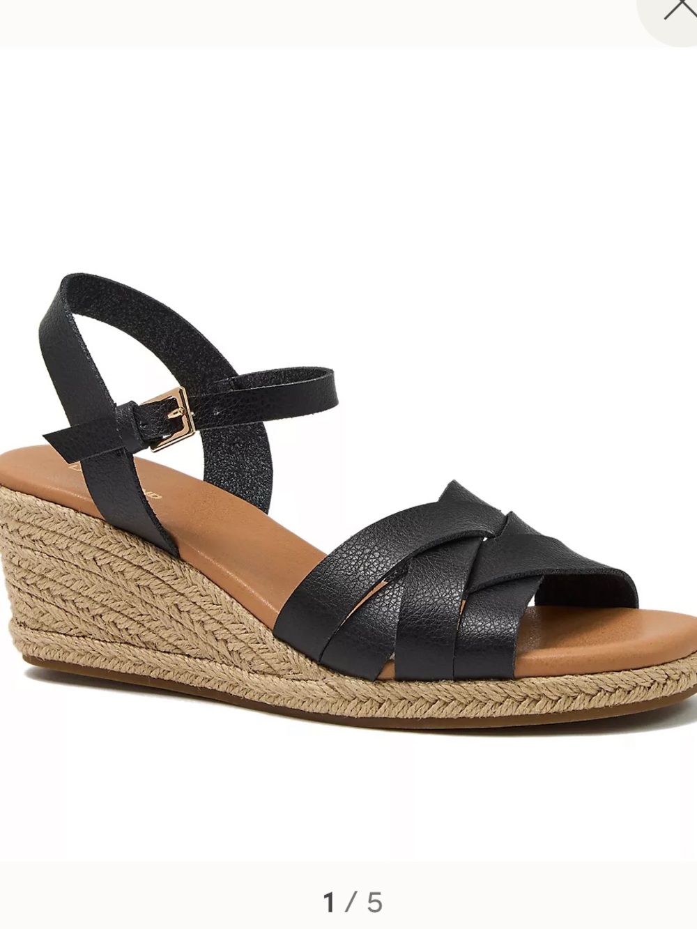 Lands' End Espadrille Wedges